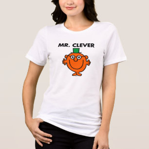 Klassisches Mr. Clever-Logo Tri-Blend Shirt