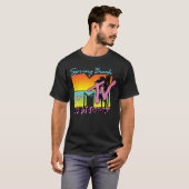 Klassisches MTV-Logo Spring Break 87 T-Shirt (Vorne ganz)
