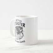 Klassisches mürrisches Tasmanian Devil-Mug-Design Kaffeetasse (Vorderseite Links)