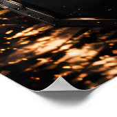 Klassisches Muscle-Car-Dad-Poster Poster (Ecke)