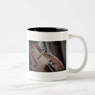 Klassisches Musikinstrument Zweifarbige Tasse