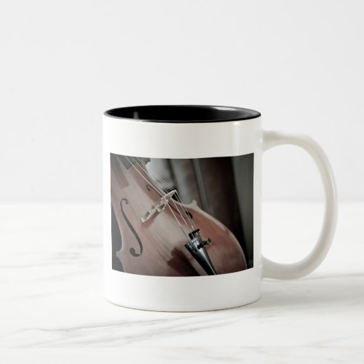 Klassisches Musikinstrument Zweifarbige Tasse (Rechts)