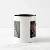 Klassisches Musikinstrument Zweifarbige Tasse (Mittel)