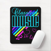 Klassisches Musikmousepad Mousepad (Mit Mouse)