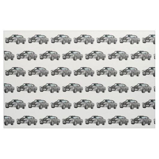 Klassisches Muskel-Auto-Gewebe Stoff (Fat Quarter (45,7 x 55,9 cm))