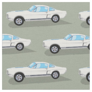 Klassisches Muskel-Auto-Gewebe Stoff