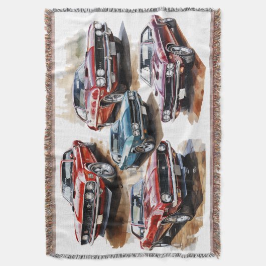 Klassisches Muskelauto Decke (Vorderseite Vertikal)