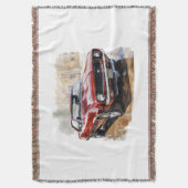 Klassisches Muskelauto Decke (Vorderseite Vertikal)