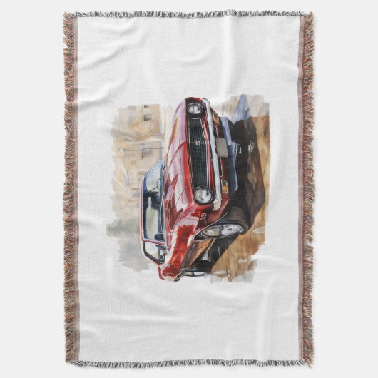 Klassisches Muskelauto Decke (Vorderseite Vertikal)