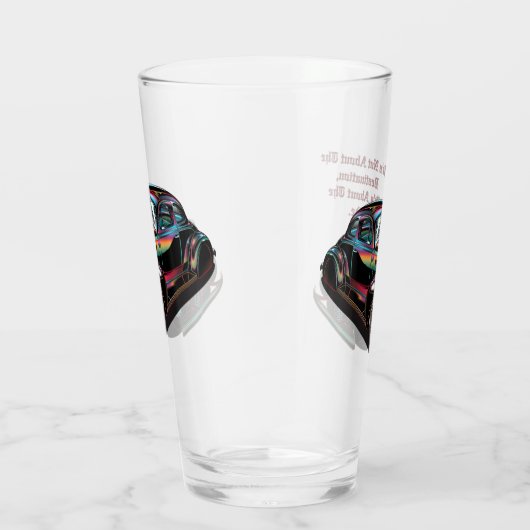 Klassisches Muskelauto Glas (Rechts)