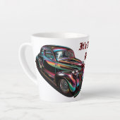 Klassisches Muskelauto Milchtasse (Linke Ecke)