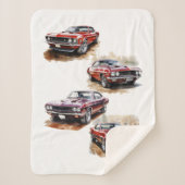 Klassisches Muskelauto Sherpadecke (Vorderseite)