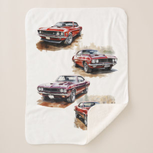 Klassisches Muskelauto Sherpadecke