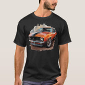 Klassisches Muskelauto T-Shirt (Vorderseite)