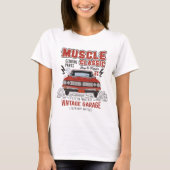 Klassisches Muskelauto T-Shirt (Vorderseite)