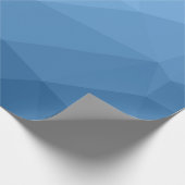 Klassisches Muster aus rotem, geometrischem Mesh Geschenkpapier (Ecke)