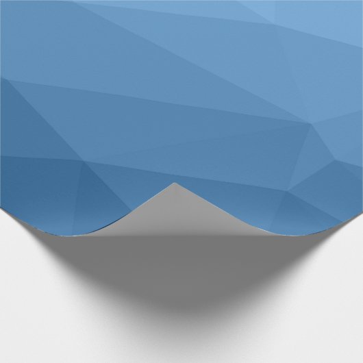 Klassisches Muster aus rotem, geometrischem Mesh Geschenkpapier (Ecke)