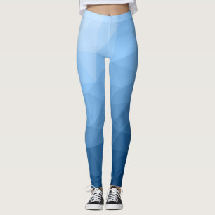 Klassisches Muster aus rotem, geometrischem Mesh Leggings