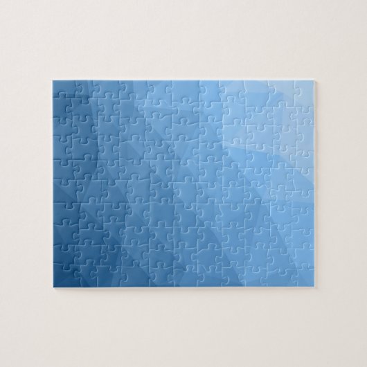 Klassisches Muster aus rotem, geometrischem Mesh Puzzle (Horizontal)