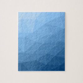 Klassisches Muster aus rotem, geometrischem Mesh Puzzle