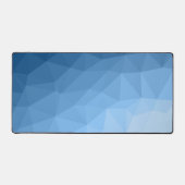 Klassisches Muster aus rotem, geometrischem Mesh Schreibtischunterlage (Vorderseite)