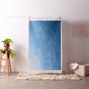 Klassisches Muster aus rotem, geometrischem Mesh Stoff