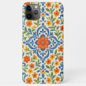 Klassisches Muster der mediterranen Flora Case-Mate iPhone Hülle (Rückseite)