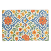 Klassisches Muster der mediterranen Flora Kissenbezug (Vorderseite-Rechts)