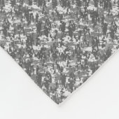 Klassisches Muster der militärischen digitalen Cam Fleecedecke (Ecke)