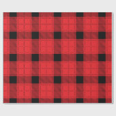 Klassisches Muster Weihnachtsgeschenkpapier Geschenkpapier (Flach)