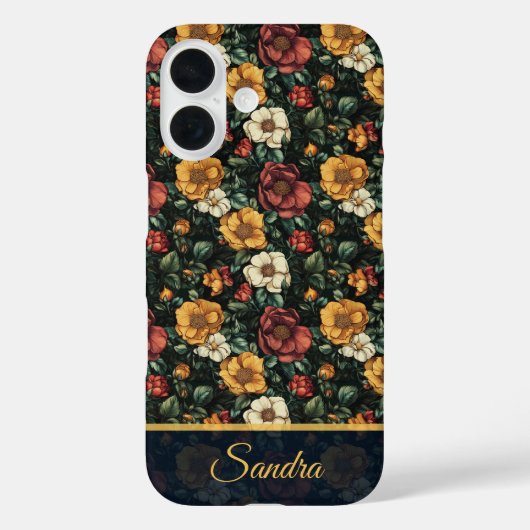 Klassisches Muttergeschenk Rosenname Case-Mate iPhone Hülle (Rückseite)