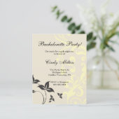 Klassisches Naturdesign Einladung (Stehend Vorderseite)