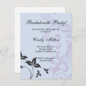 Klassisches Naturdesign Einladung (Vorne/Hinten)