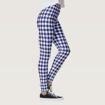 Klassisches Navy Blue und White Buffalo Kariertes  Leggings<br><div class="desc">Die karierten, klassisch marineblauen und weißen Büffel sind aus hellblauen, weißen und dunkelblauen Quadraten in einem fett karierten Muster. Der weiße Hintergrund ist transparent, sodass Sie ihn nach Belieben ändern können. Klicken Sie einfach auf die Schaltfläche "Weiter anpassen", wählen Sie eine "Hintergrundfarbe" und dann "Fertig" in der Sidebar. Klicken Sie...</div>