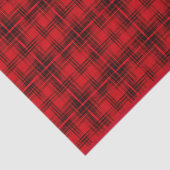 Klassisches nettes kariertes | Rot Seidenpapier (Ausschnitt)