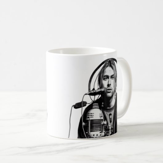 Klassisches Nirvana Das Ende der Musik Kaffeetasse (VorderseiteRechts)
