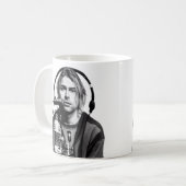 Klassisches Nirvana Das Ende der Musik Kaffeetasse (Vorderseite Links)