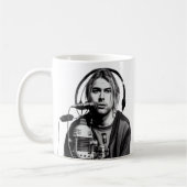 Klassisches Nirvana Das Ende der Musik Kaffeetasse (Links)