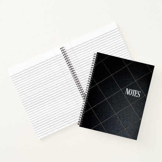 Klassisches Notebook-Journal Notizblock (Innenseite)