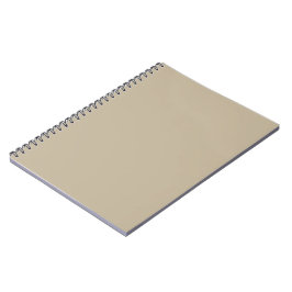 Klassisches Notizbuch | Minimalistisches Beige | P Notizblock