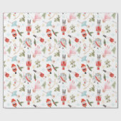 Klassisches Nussknacker-Geschenkpapier Geschenkpapier (Flach)