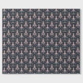 Klassisches Nutcracker Ballet, rosa Mutter Ginger Geschenkpapier (Flach)