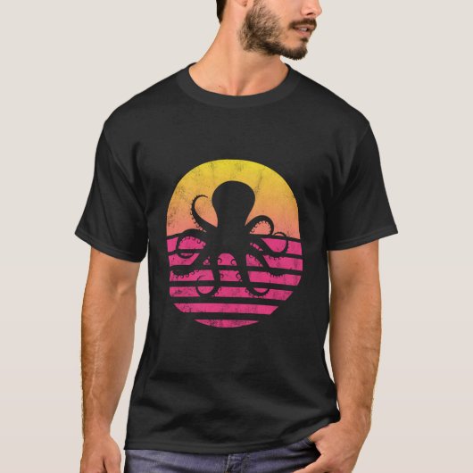 Klassisches Octopus-Geschenk T-Shirt (Vorderseite)