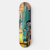 Klassisches Oldtimer-Auto 1957 Skateboard (Vorderseite)
