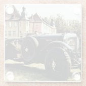 Klassisches Oldtimer-Auto Glasuntersetzer (Rückseite)