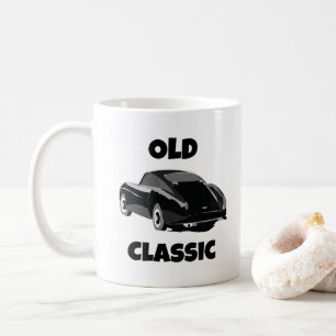 Klassisches Oldtimer-Auto Kaffeetasse