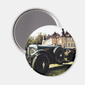 Klassisches Oldtimer-Auto Magnet (Vorderseite/Rückseite)