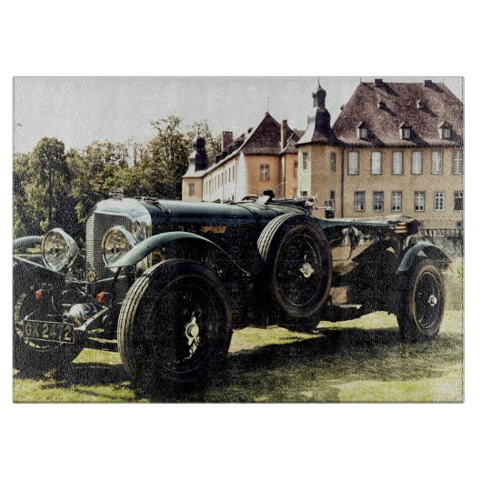 Klassisches Oldtimer-Auto Schneidebrett (Vorderseite)