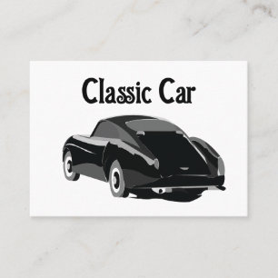 Klassisches Oldtimer-Auto Visitenkarte