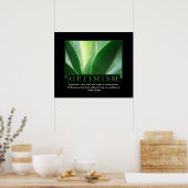 Klassisches Optimismus-Poster Poster (Küche)